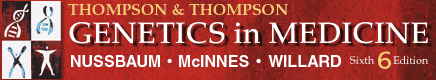 Thompson & Thompson Genetics in Medicine