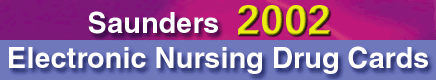 Saunders Nursing Drug Cards